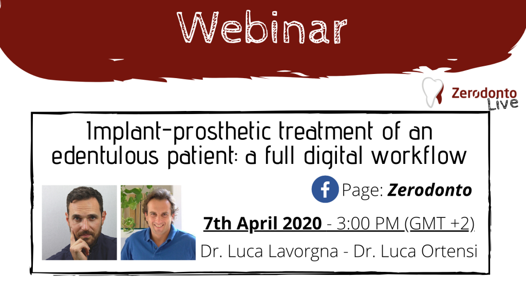 Implant-prosthetic treatment of an edentulous patient: a full digital workflow
