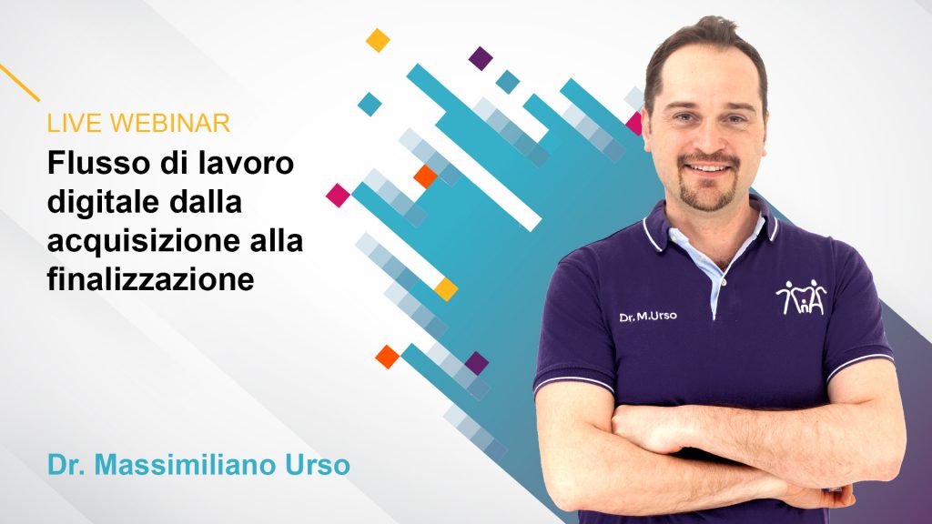 Flusso di lavoro digitale dalla acquisizione alla finalizzazione