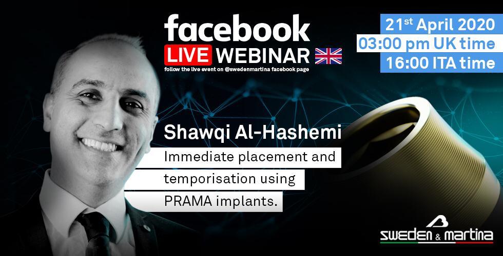 IMMEDIATE PLACEMENT AND TEMPORISATION USING PRAMA IMPLANTS