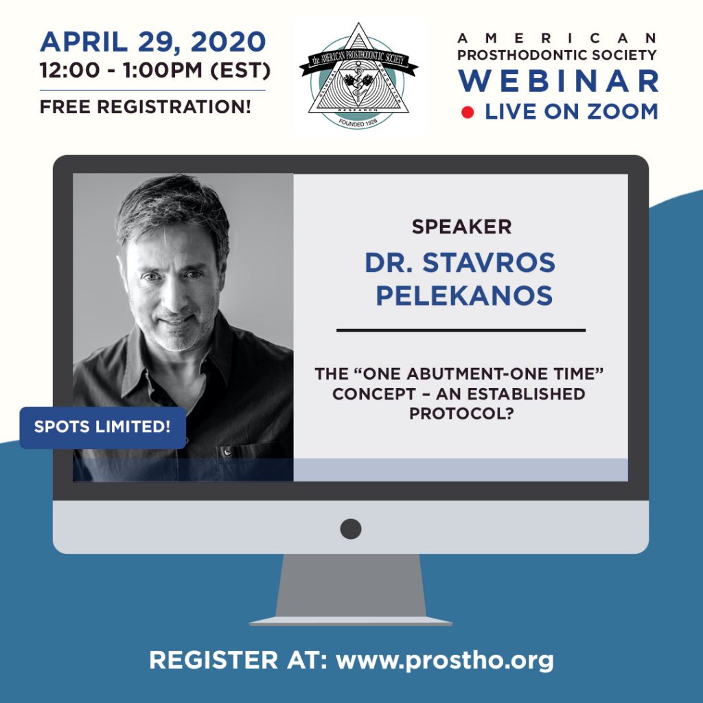 The “one abutment-one time” concept – An established protocol?