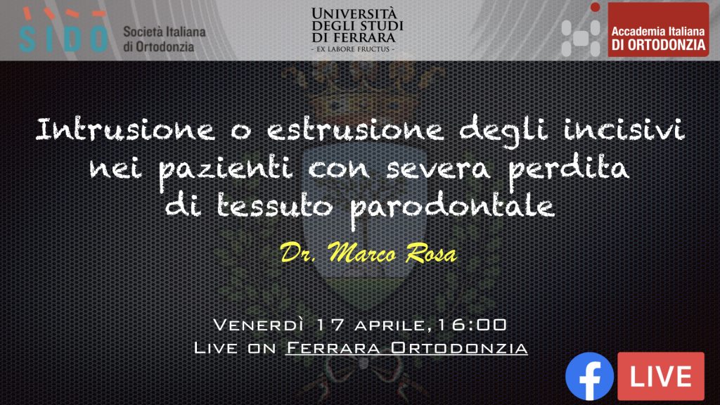 Intrusione o estrusione degli incisivi nei pazienti con severa perdita di tessuto parodontale