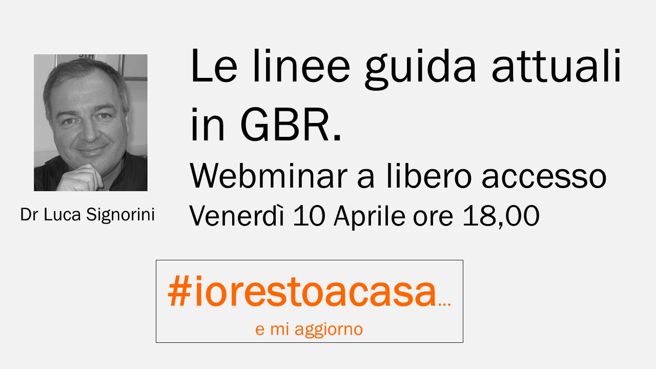 Le linee guida attuali in GBR.