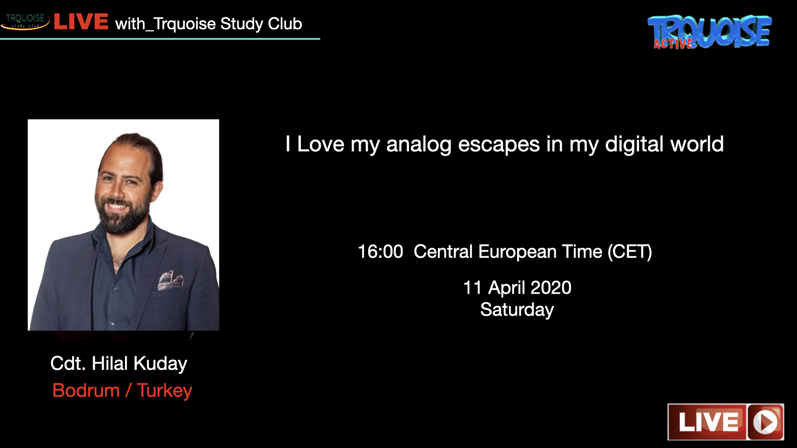 I love my analog escapes in the digital world