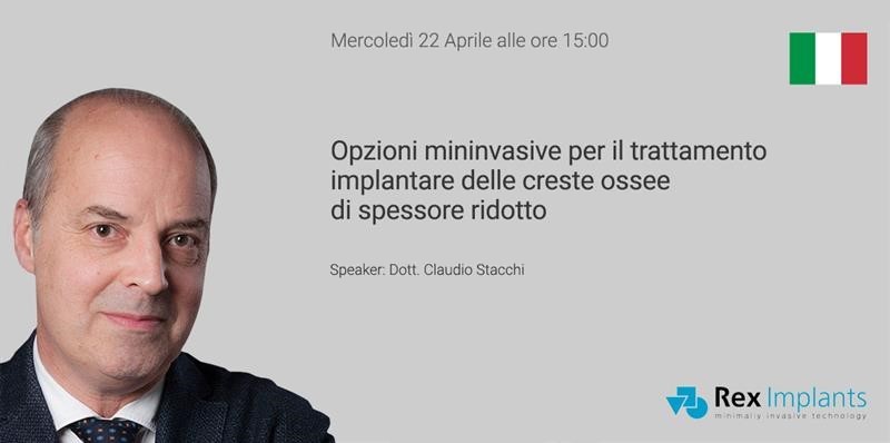 Opzioni mininvasive per il trattamento implantare delle creste ossee di spessore ridotto