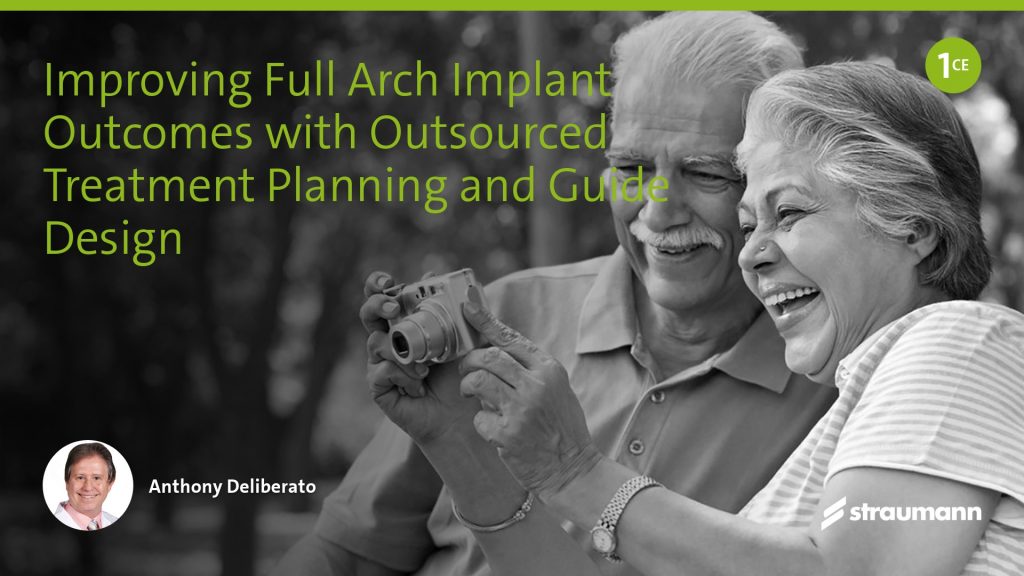 Improving full-arch implant outcomes with outsourced treatment planning and guide design
