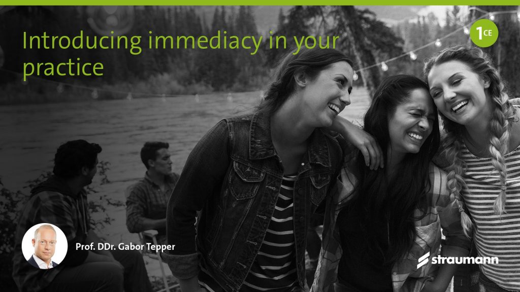 Introducing immediacy in your practice