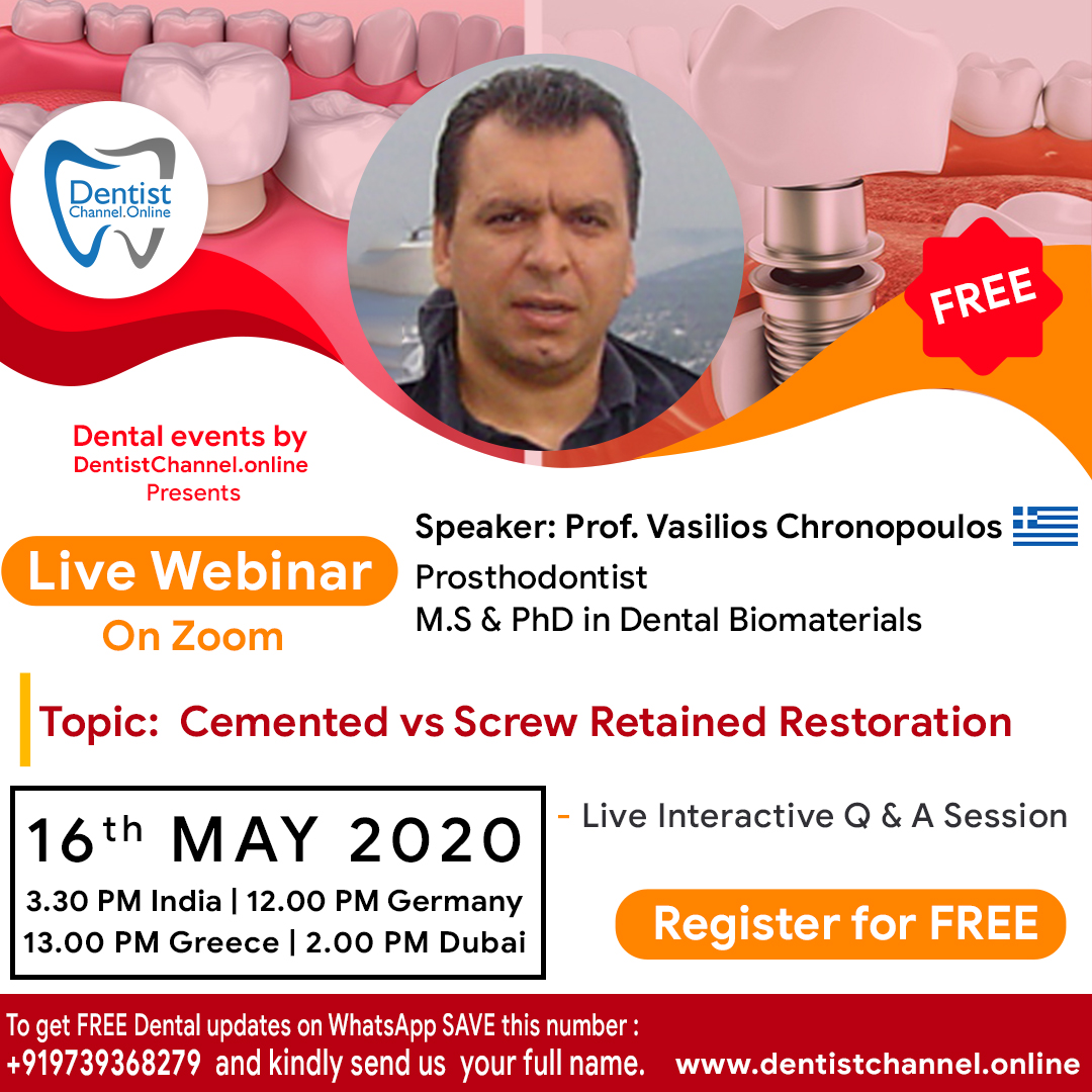 Cemented vs Screw Retained Restoration