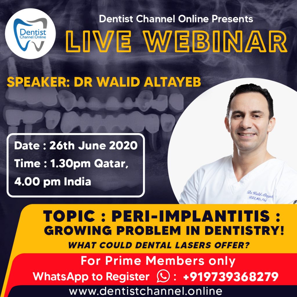 Peri-Implantitis: Growing Problem in Dentistry