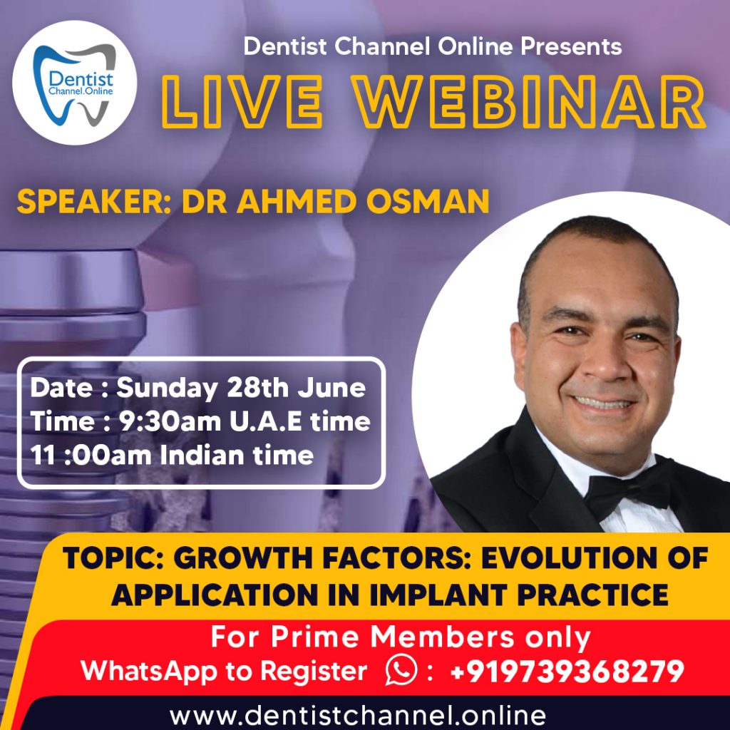 Growth Factors: Evolution of Application in Implant Practice