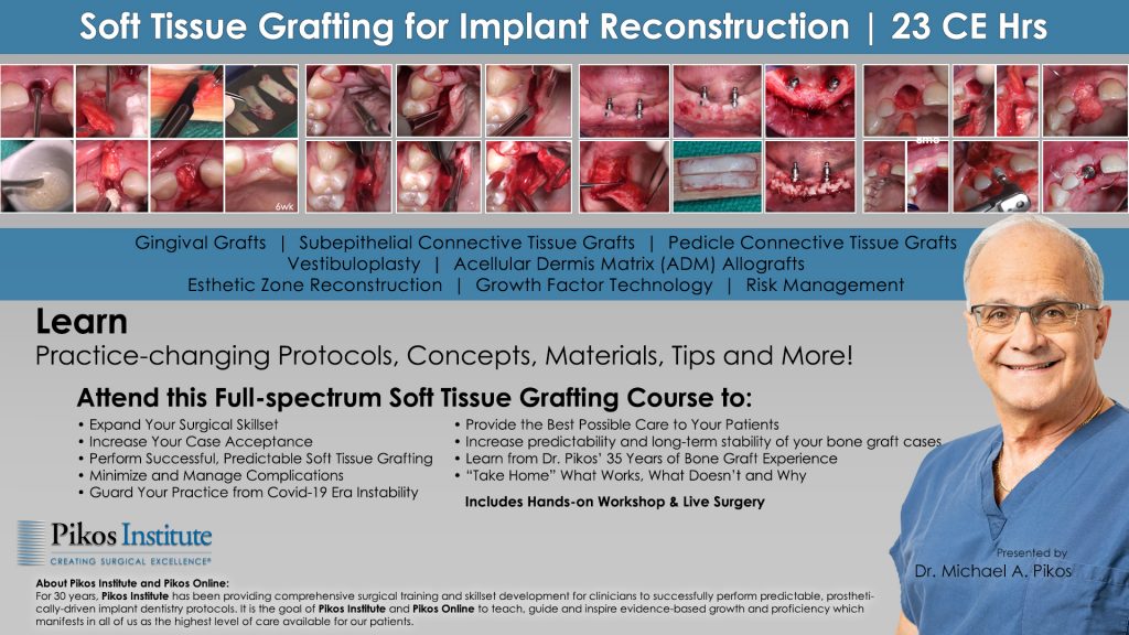 Contemporary Soft Tissue Grafting for Implant Reconstruction