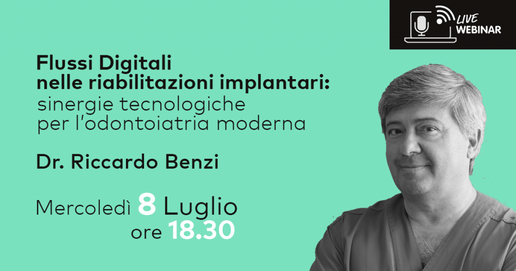Flussi Digitali nelle riabilitazioni implantari: sinergie tecnologiche per l’odontoiatria moderna