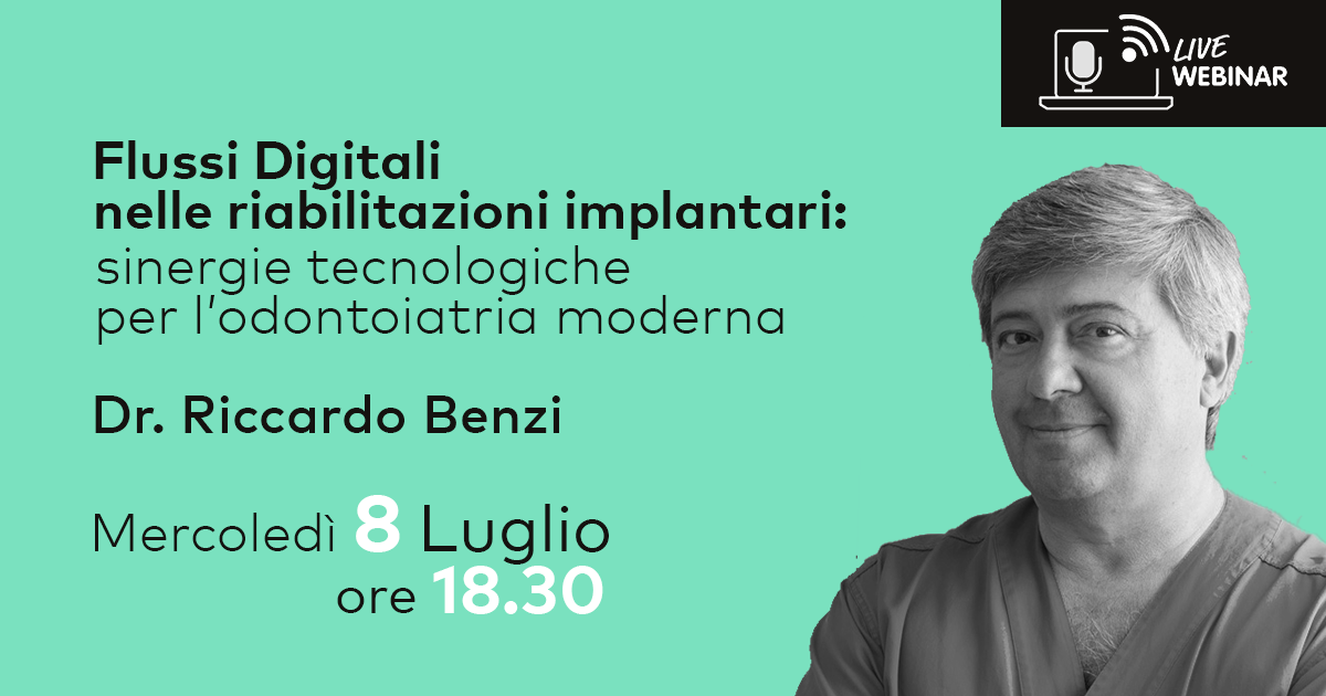 Flussi Digitali nelle riabilitazioni implantari: sinergie tecnologiche per l’odontoiatria moderna