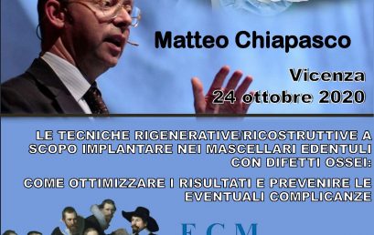 LE TECNICHE RIGENERATIVE/RICOSTRUTTIVE A SCOPO IMPLANTARE NEI MASCELLARI EDENTULI CON DIFETTI OSSEI