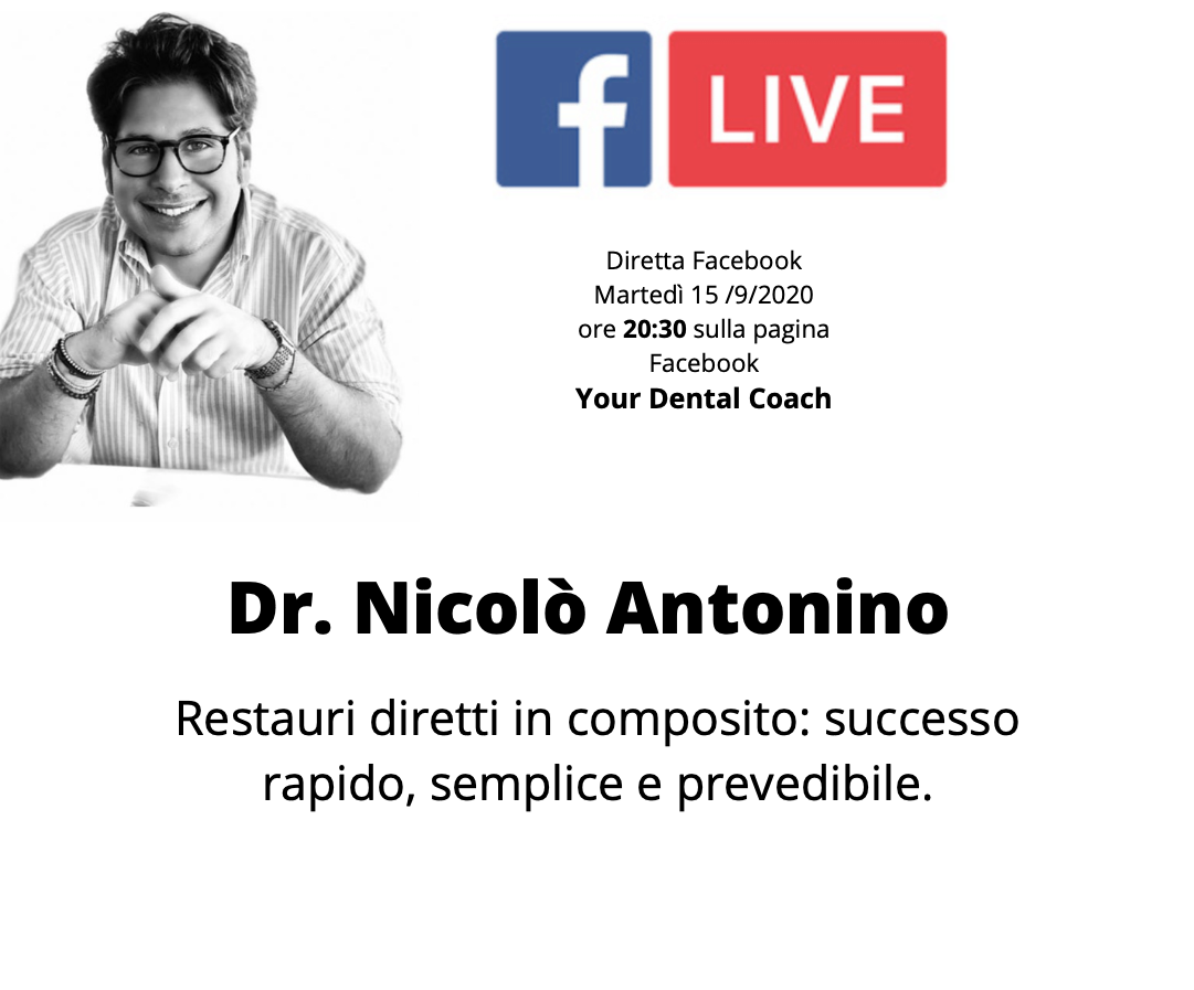 Restauri diretti in composito: successo rapido, semplice e prevedibile.