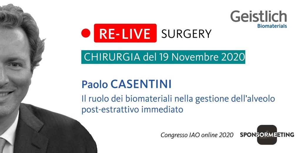 IL RUOLO DEI BIOMATERIALI NELLA GESTIONE DELL’ALVEOLO POST-ESTRATTIVO IMMEDIATO