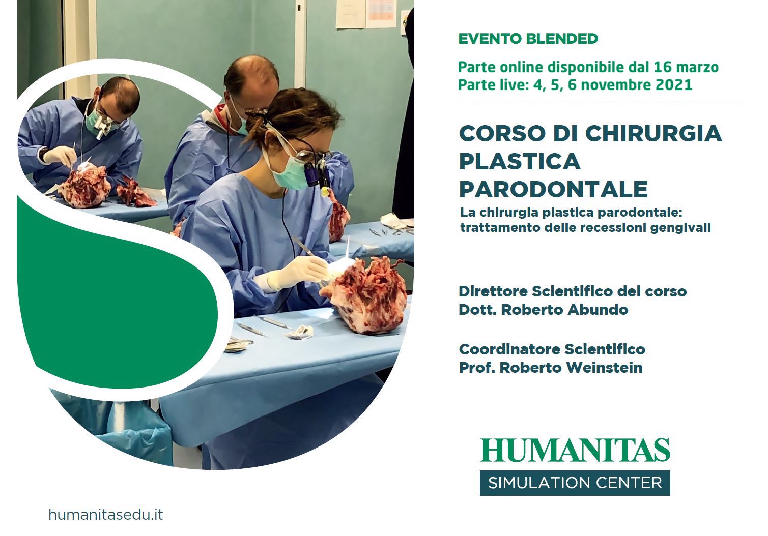 Corso di Chirurgia Plastica Parodontale: corso on-demand e pratico
