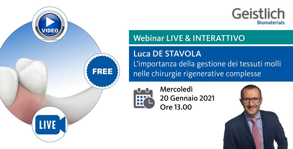 L’IMPORTANZA DELLA GESTIONE DEI TESSUTI MOLLI NELLE CHIRURGIE RIGENERATIVE COMPLESSE