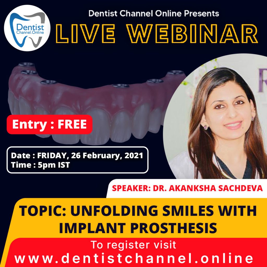 Unfolding Smiles with Implant Prosthesis