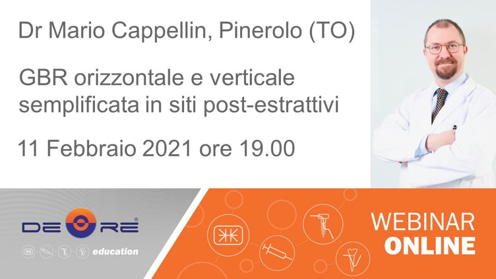 GBR orizzontale e verticale semplificata in siti post-estrattivi