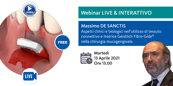 Aspetti clinici e biologici nell’utilizzo di tessuto connettivo e di Geistlich Fibro-Gide® nella chirurgia mucogengivale