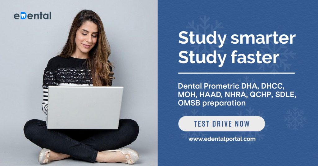 eDental Portal- professional exam preparatory platform for dentists planning to migrate to Gulf (Middle-east) countries