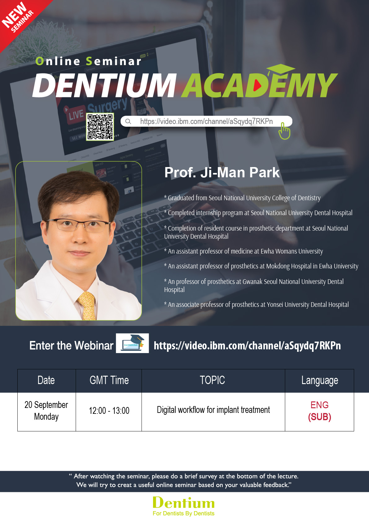 20.09.2021 – Dentium Webinar