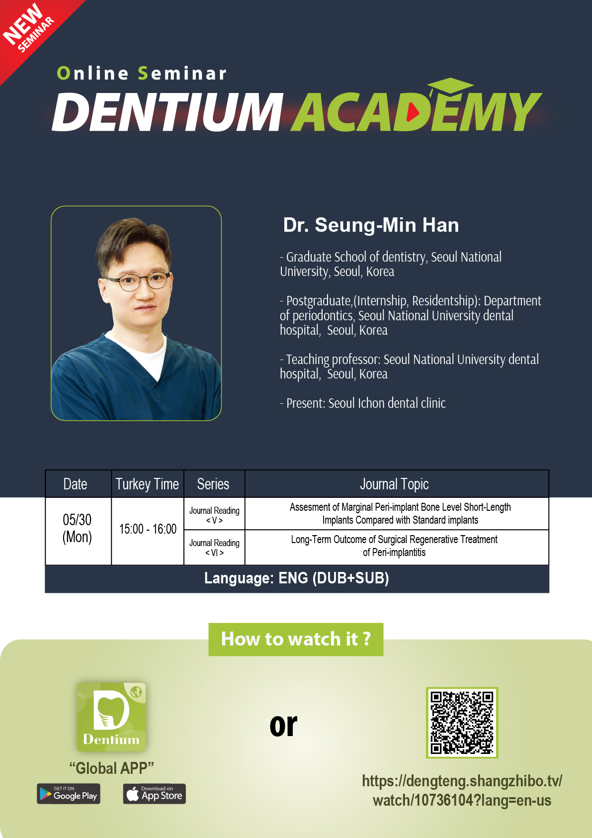 30.05.2022 – Dentium Webinar