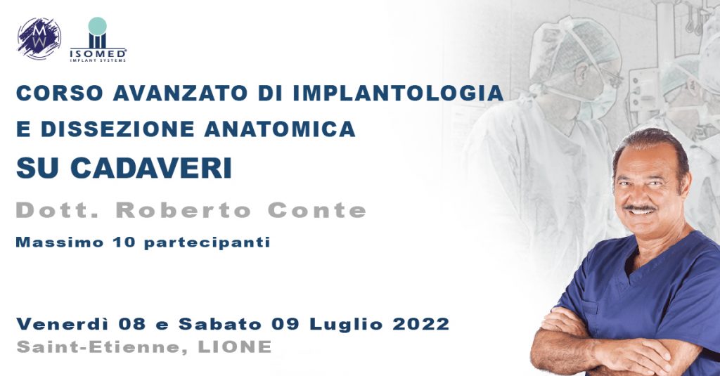 Corso avanzato di implantologia e dissezione anatomica su cadaveri
