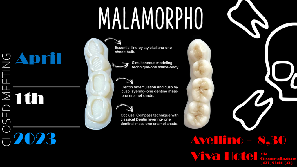 Corso di modellazzione dei settori posteriori – MALAMORPHO