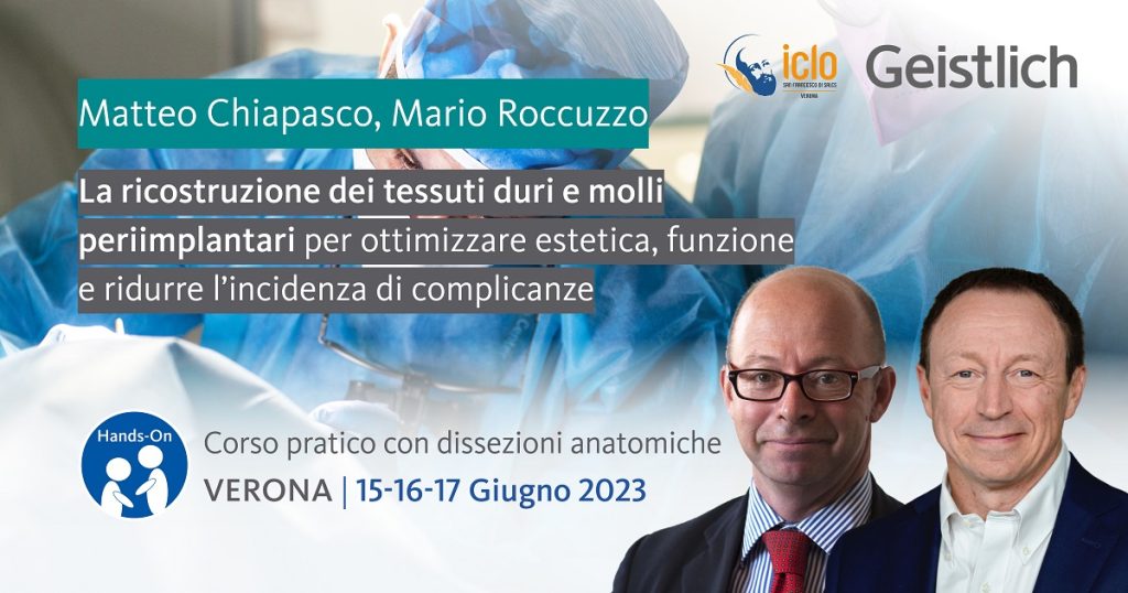 LA RICOSTRUZIONE DEI TESSUTI DURI E MOLLI PERIIMPLANTARI
