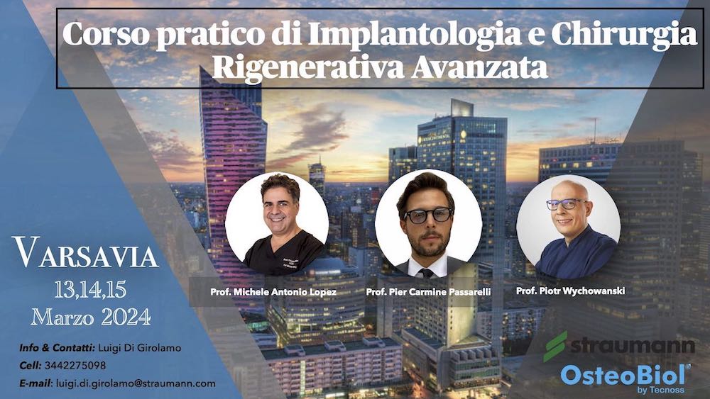 Corso pratico di Implantologia e Chirurgia Rigenerativa Avanzata