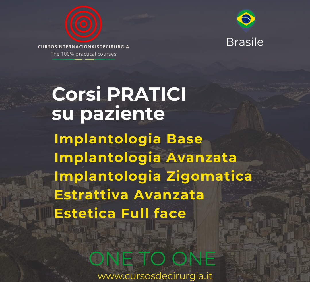 2025 CORSO  DI IMPLANTOLOGIA E CHIRURGIA ORALE RICOSTRUTTIVA – BRASILE