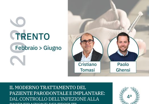 IL MODERNO TRATTAMENTO DEL PAZIENTE PARODONTALE E IMPLANTARE