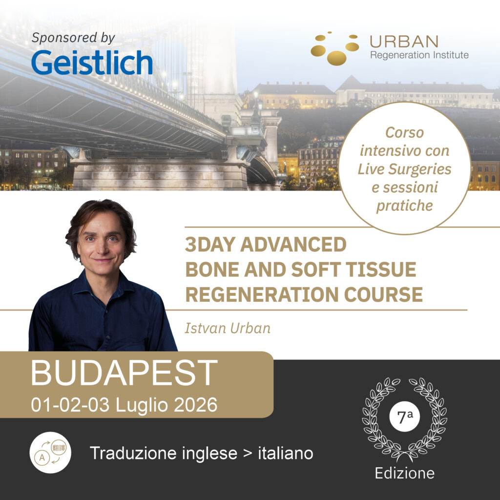 3DAY ADVANCED BONE AND SOFT TISSUE REGENERATION COURSE